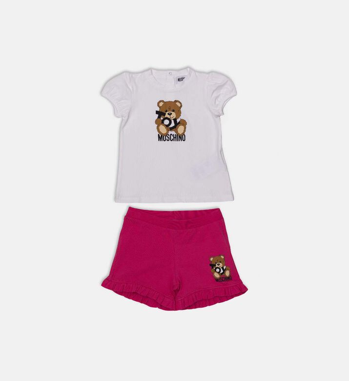 Teddy Bear Flared Shorts Set Teddy Bear Flared Shorts Set