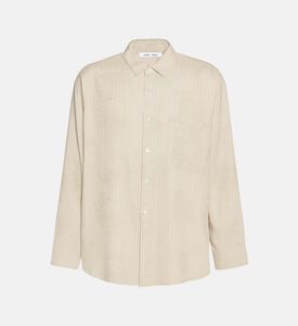 Samsoe Floral-print Long-sleeve Shirt, Packshot View