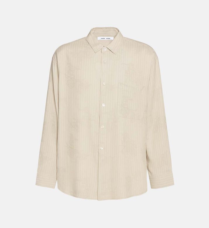 Samsoe Floral-print Long-sleeve Shirt, Packshot View