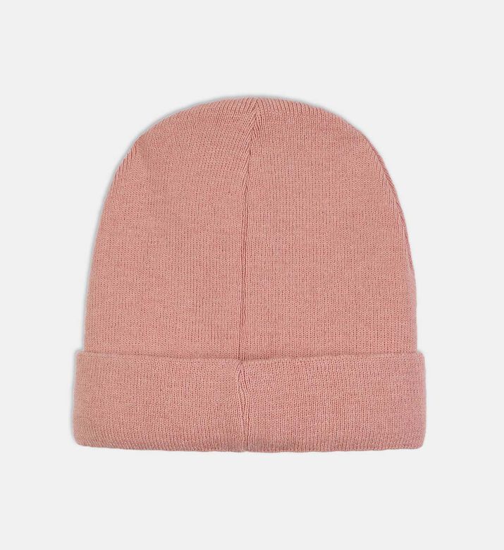 Knitted Logo-embroidery Pull-on Hat