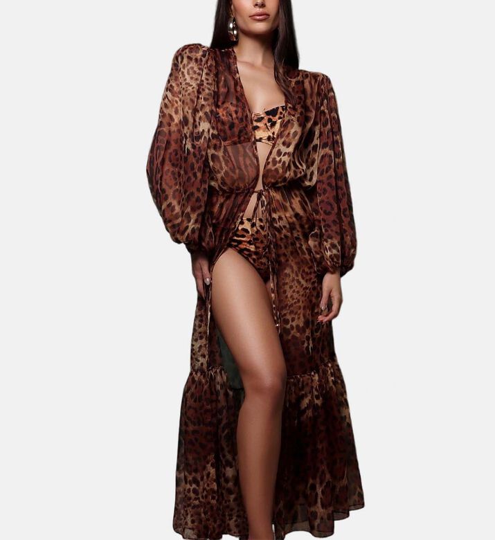 Pleated Cover-up Chemise