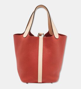 Hermes Hermes Taurillon Clemence Leather Picotin Lock 18 Bag Preowned, Packshot View