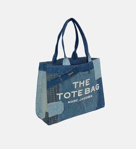 حقيبة يد دنيم بتفاصيل ممزقة