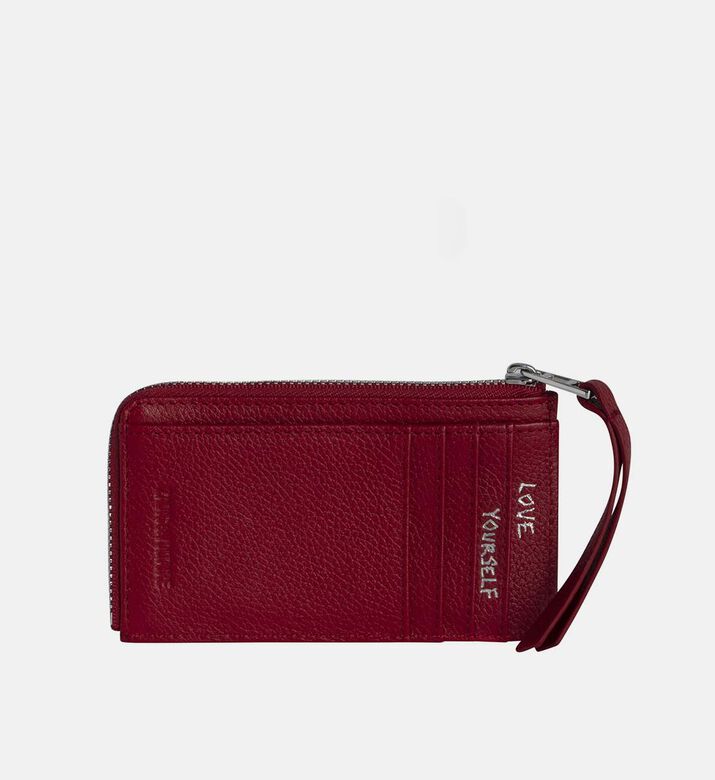 حامل بطاقات جلد محبب حامل بطاقات جلد محبب