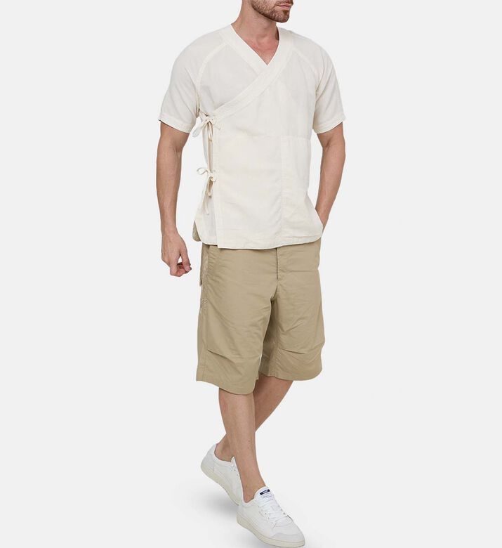 Asym Monk Hemp Shirt