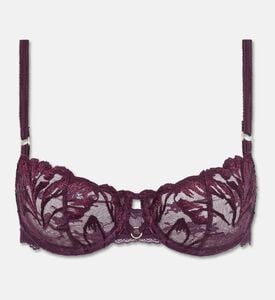 Chantelle Embroidered Half-cup Underwired Bra, Packshot View