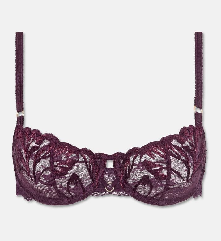 Chantelle Embroidered Half-cup Underwired Bra, Packshot View