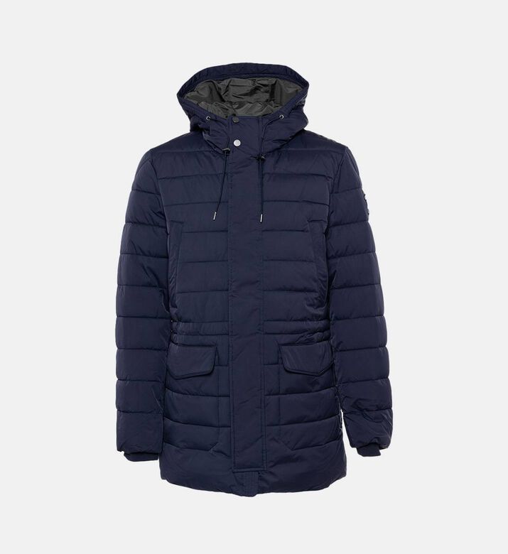 Hackett London Puffy Long-sleeve Hooded Jacket, Packshot View