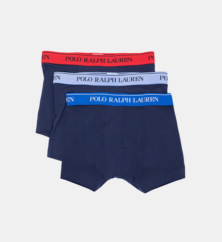 Logo Elastic Waist 3-piece Slips Set
