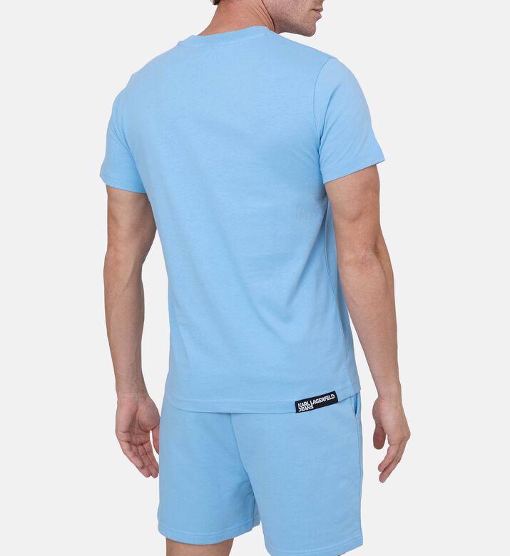 تيشيرت قطن بقصة ضيقة