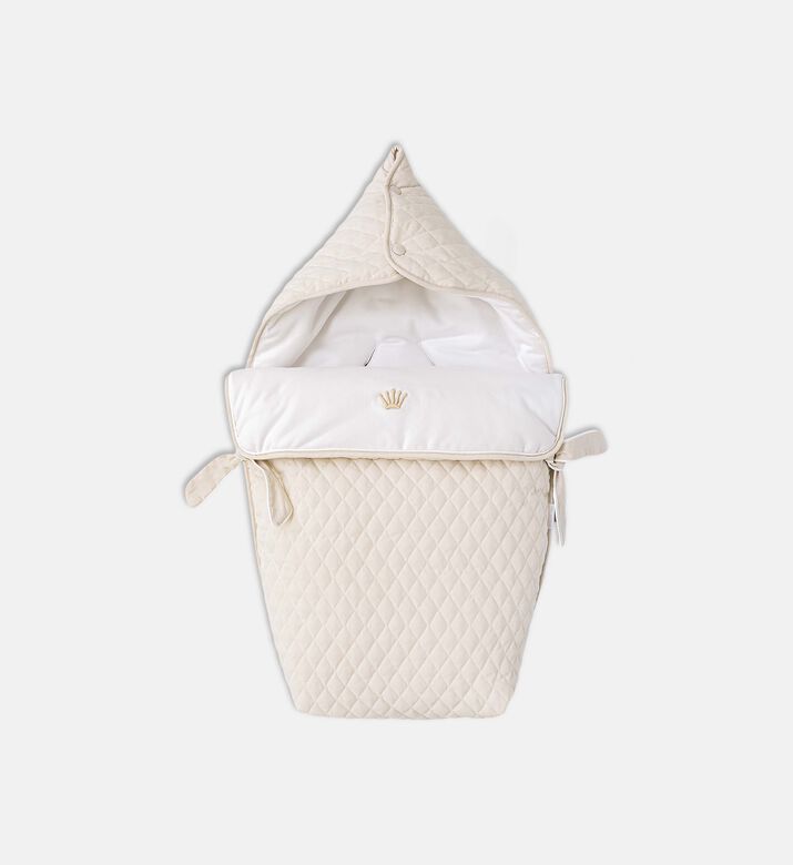 Embroidered Crown Baby Nest