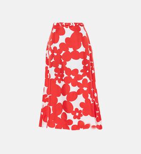Fluid Midi Flared Skirt Fluid Midi Flared Skirt