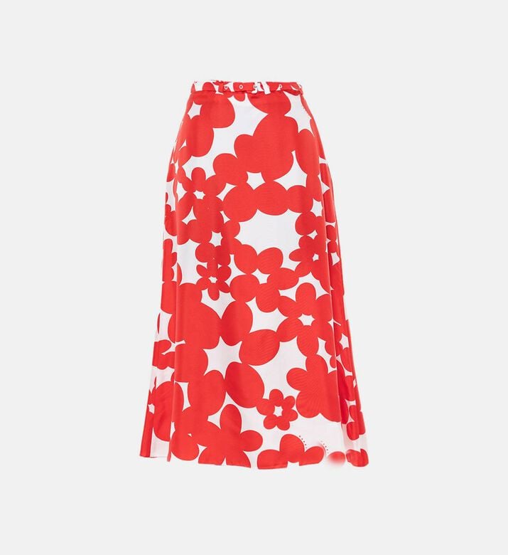 Fluid Midi Flared Skirt Fluid Midi Flared Skirt