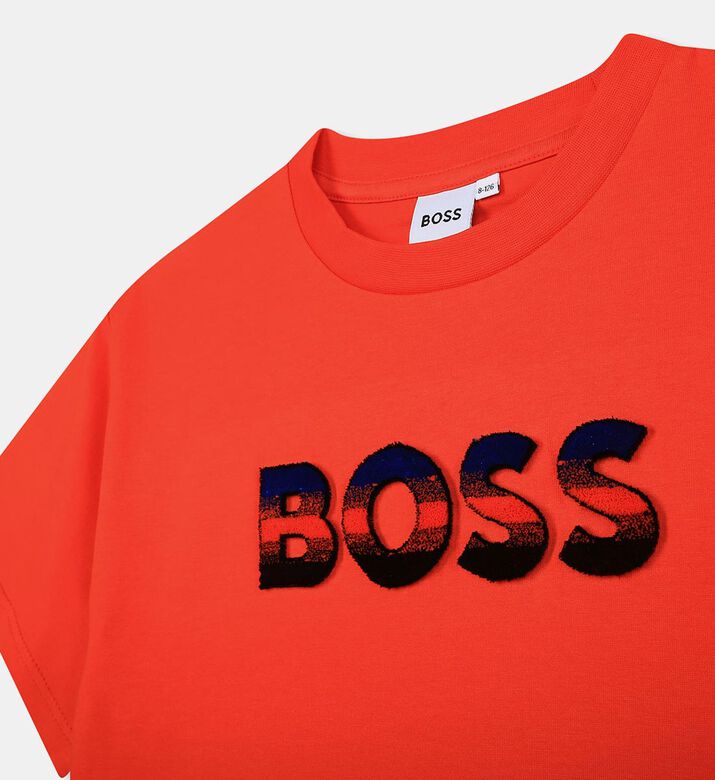 تي شيرت من قطن الجيرسيه بتصميم مريح