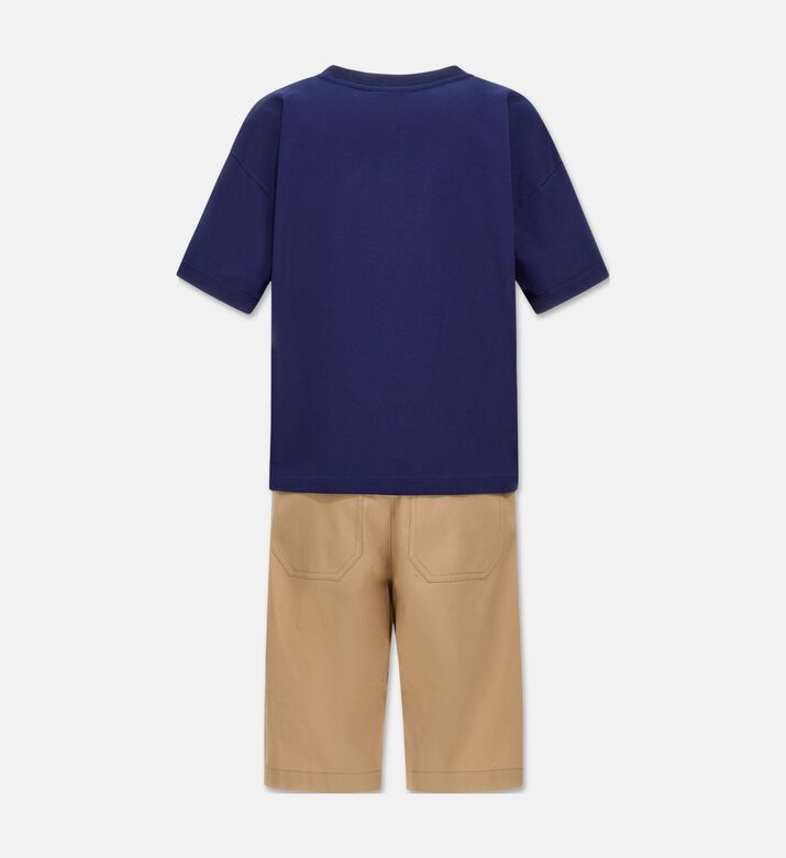 Moschino BKT Bear-print Matching 2-piece Short Set, Packshot View