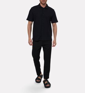 Les Deux Button Closure Slip Pockets Pants, Model View