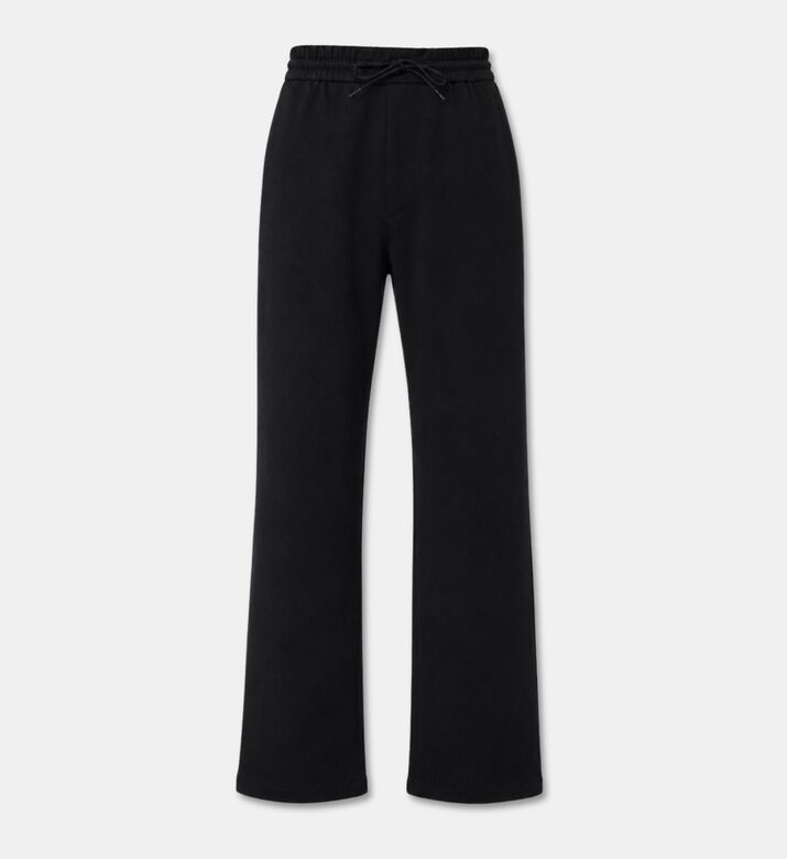 Les Deux Pressed Creases Tapered-fit Pants, Black, 36-30, Packshot View