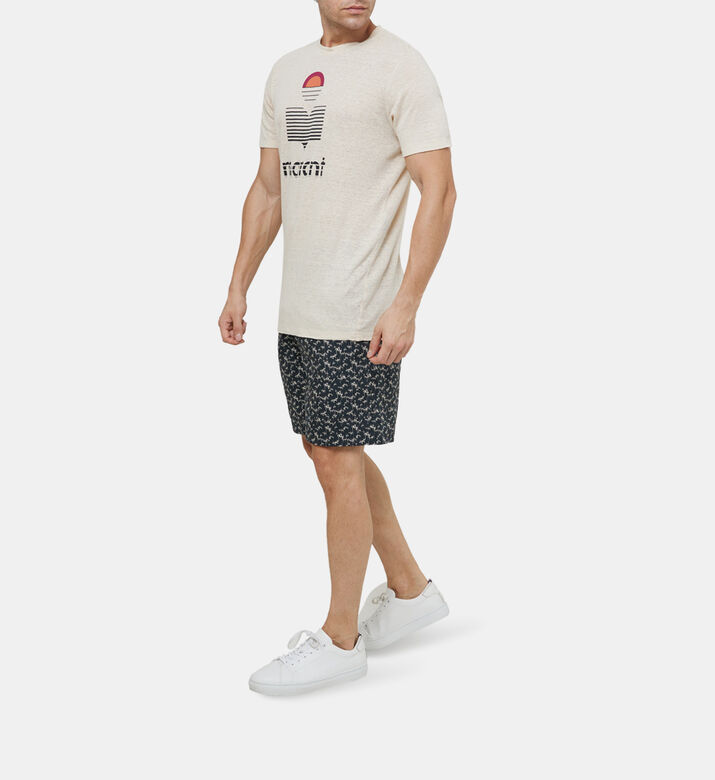 Vataya Abstract Printed Short