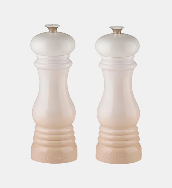Ceramic Salt And Pepper Mill Set