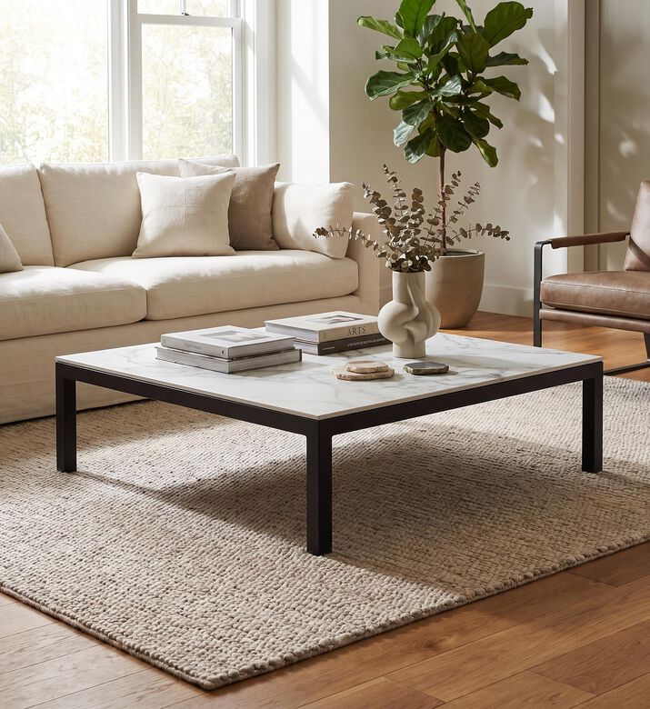 PR-Living & Muundo Lago Italian Ceramic Coffee Table, Packshot View