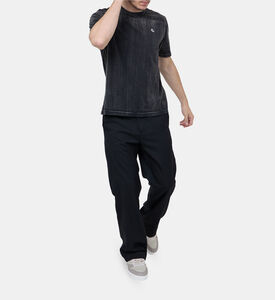 T-adjust-k8 Brushstroke Fading T-shirt