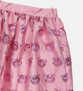 تنورة قصيرة بطبعة دب تيدي بير