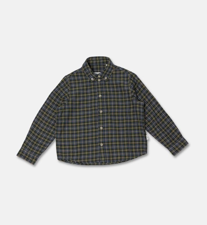 Les Deux Soft Check Long-sleeve Regular-fit Shirt, Packshot View