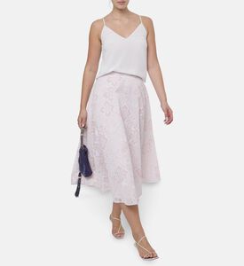 Blue For Burgundy Minimalist Straight-cut Camisole, Model View