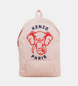 حقيبة ظهر بشعار مطرز