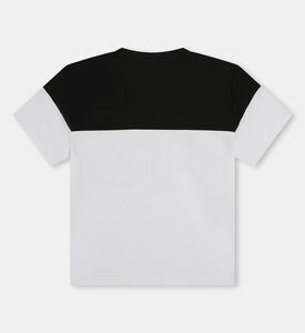 تيشيرت مقسم بألوان للجنسين