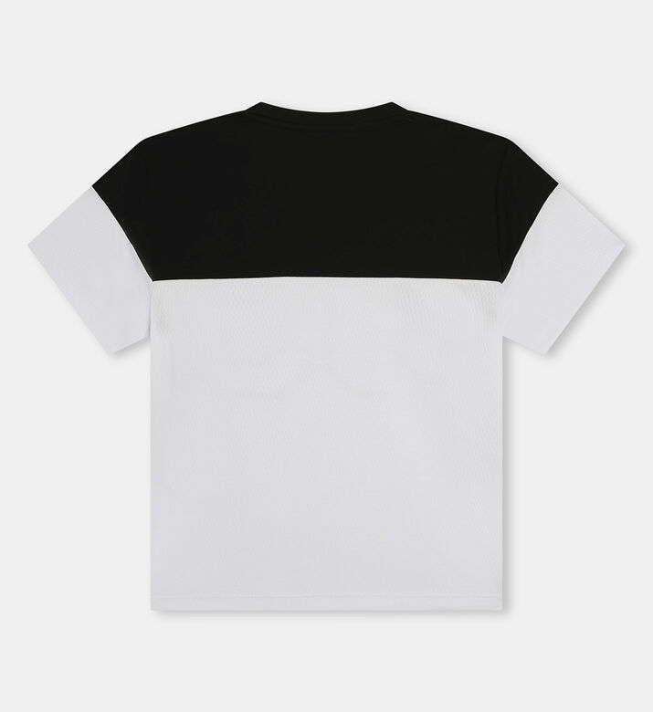 تيشيرت مقسم بألوان للجنسين