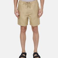 Sydney Linen Elastic Waist Shorts