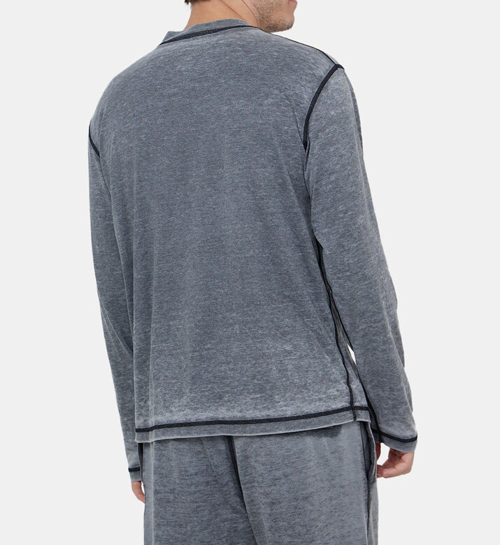 تيشيرت قطن بأكمام طويلة بلوغو