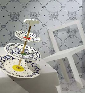 Gien Cake Stand Three-tier Archipel, Packshot View