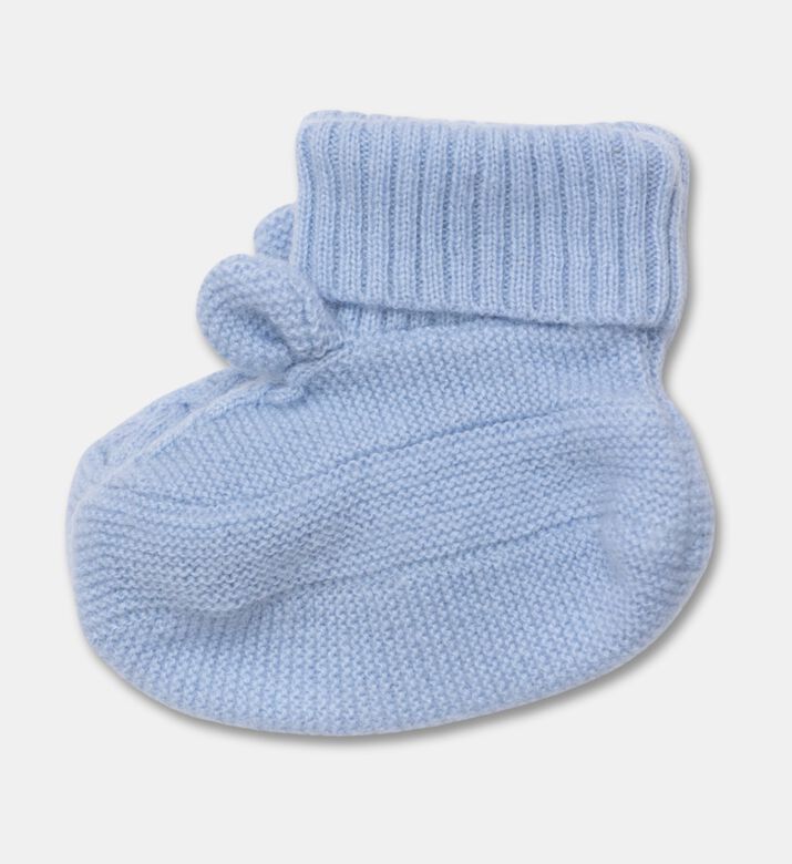 Tartine et Chocolat Knitted Wool-cashmere Baby Booties, Packshot View