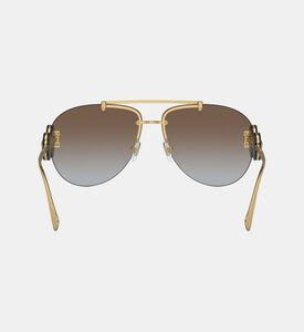 نظارة شمسية معدنية كبيرة الحجم متدرجة 63