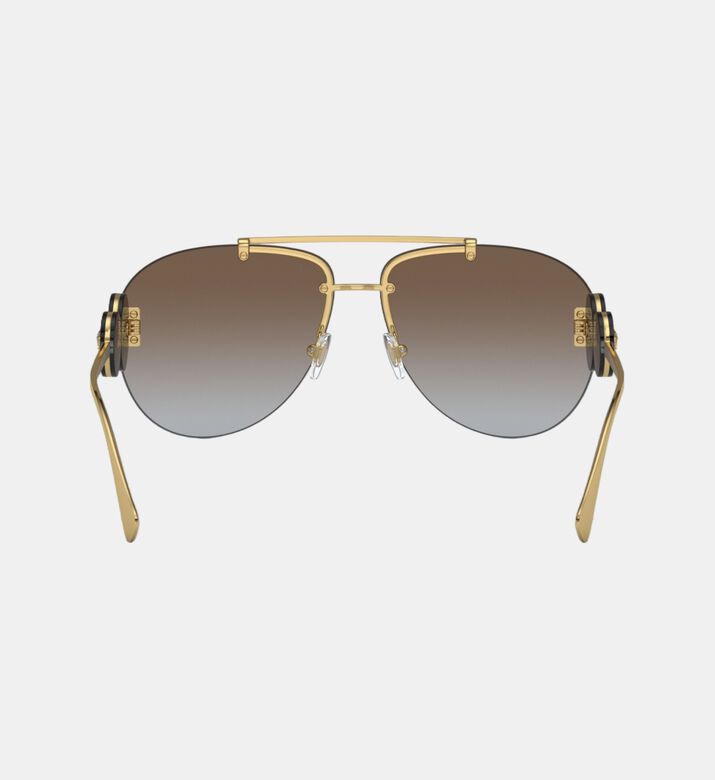 نظارة شمسية معدنية كبيرة الحجم متدرجة 63