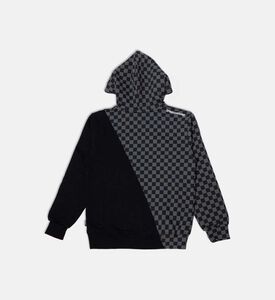 Sprayground Asymmetric Check Space Graphic Hoodie, Packshot View
