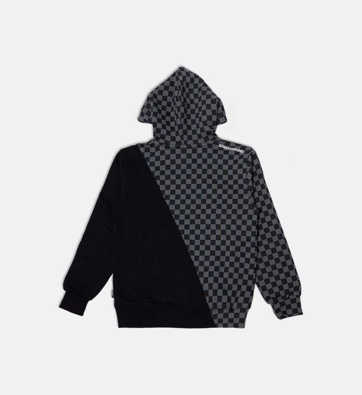 Sprayground Asymmetric Check Space Graphic Hoodie, Packshot View