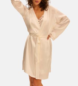 Wrap Front Relaxed-fit Kimono