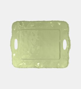 صينية تقديم مستطيلة لؤلؤة