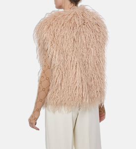 Forte-Forte Fuzzy Sleeveless Gilet, Model View