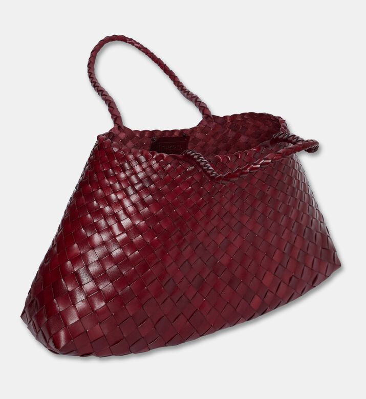 Dragon Diffusion Santa Croce Big Leather Bag, Burgundy, Packshot View