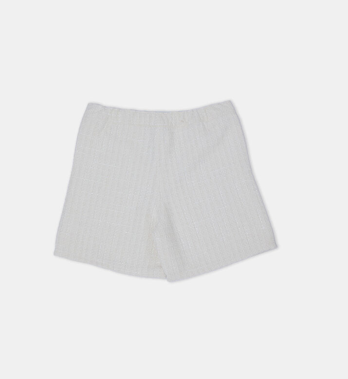 Tweed Tailored-fit Shorts