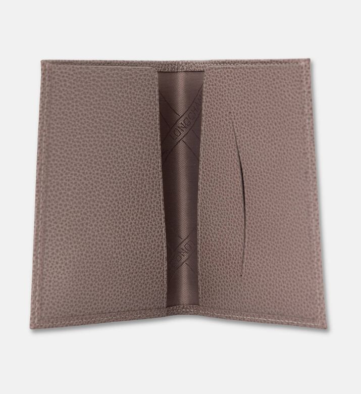 Longchamp Le Foulonne Leather Passport Cover, Packshot View