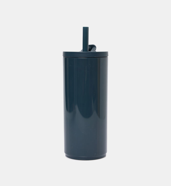 Lettering Straw Travel Cup