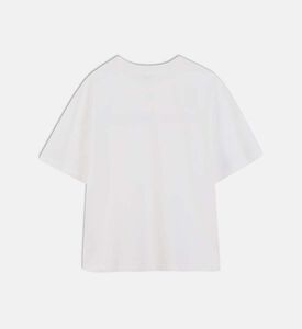 Embroidered Logo Crewneck T-shirt