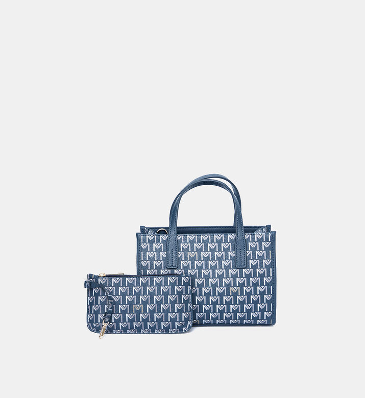 The Baby Monogram Tote Bag Pouch Set