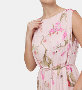 Tie-details Sleeveless Gown