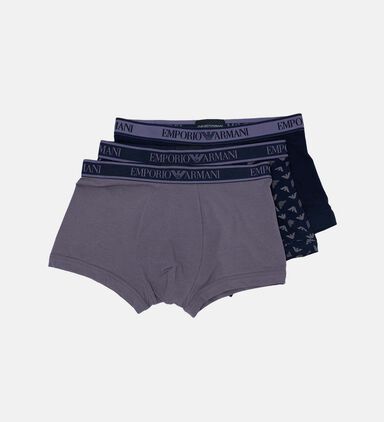 Waist Logo 3-packs Printed Boxers Briefs Set